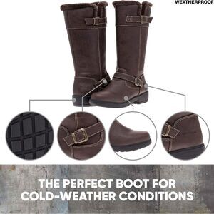 (R-4289) Weatherproof Women's Bella Boot Sz 7